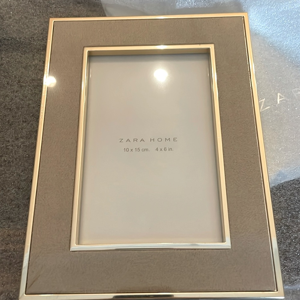 Zara Home Frame 4x6in., New with Tags